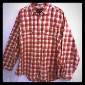 Abercrombie & Fitch XL Mens Plaid Shirt Jacket EUC